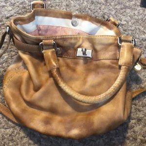 💯 % genuine leather dump bag